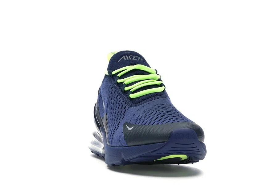 Фото № 4 с приближением к товару «‎Nike Air Max 270 Blue Void Volt»