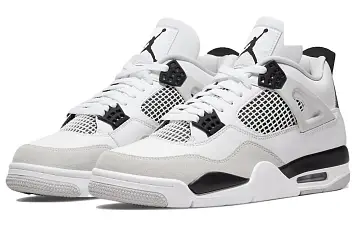Nike Air Jordan 4 Vintage basketball shoes Military Black - 3