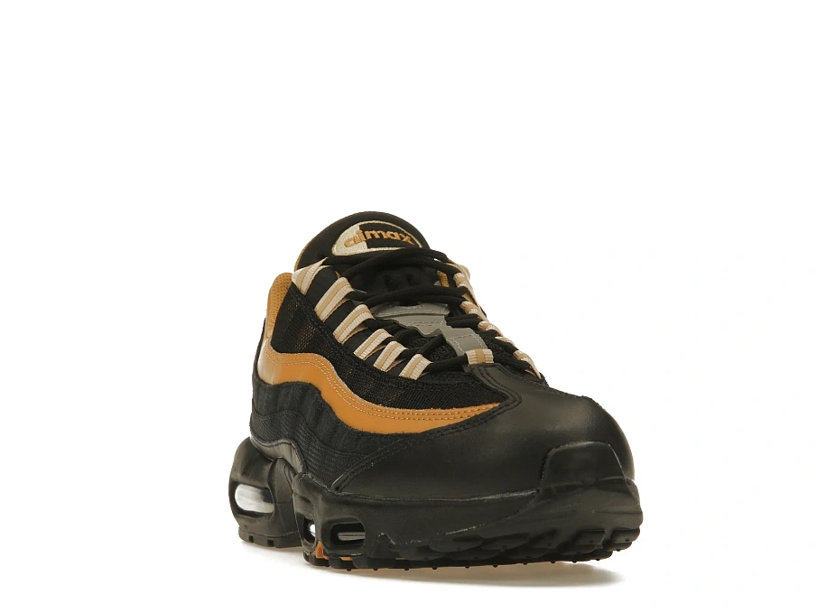 Фото № 2 с приближением к товару «‎Nike Air Max 95 Black Elemental Gold»