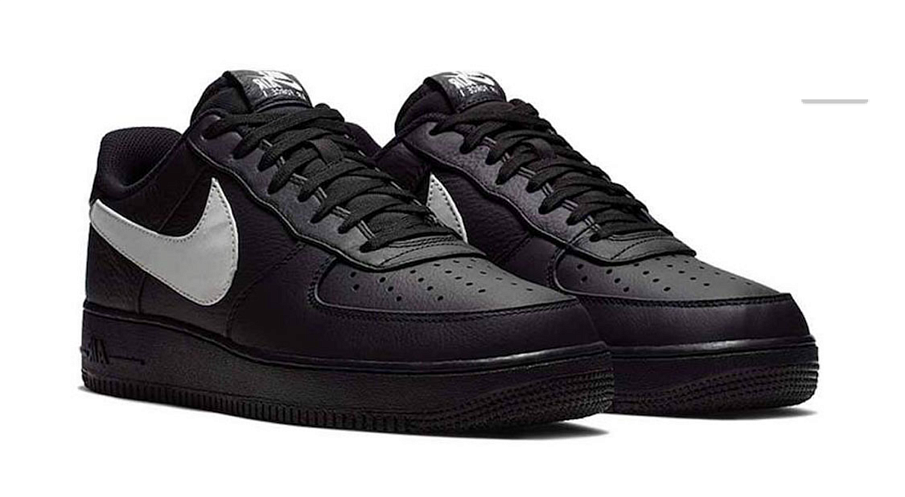 Фото № 3 с приближением к товару «‎Nike Nike Air Force 1 '07 Premium (Black Grey)»