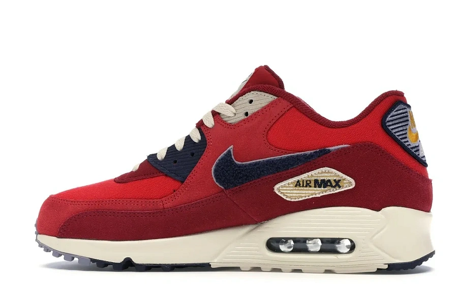 Фото № 5 с приближением к товару «‎Nike Air Max 90 Varsity Pack University Red»