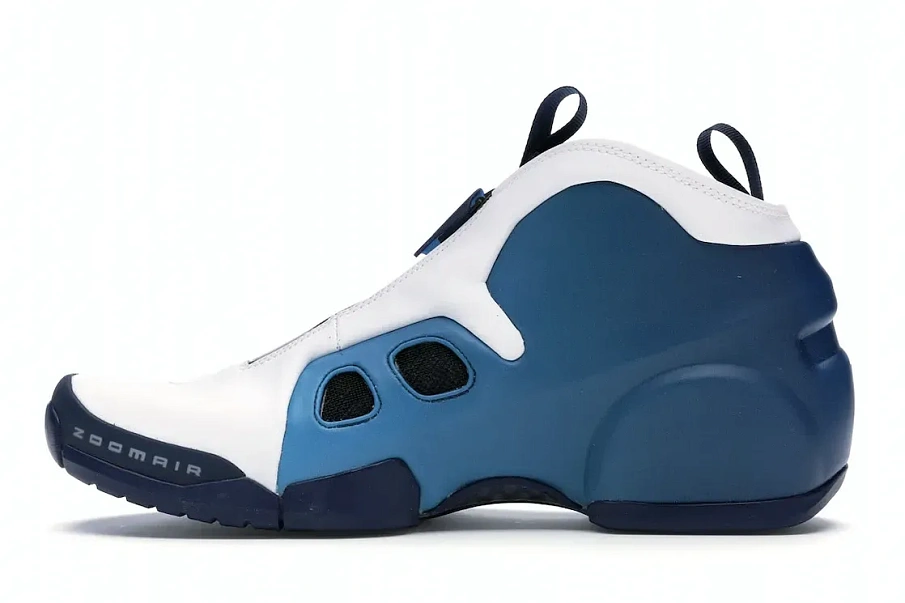 Фото № 3 с приближением к товару «‎Nike Air Flightposite 2 White Navy»