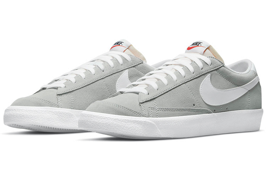 Фото № 2 с приближением к товару «‎Nike Blazer Low '77 "Grey Suede" GrayWhite»