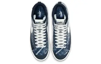 Nike Blazer Mid '77 "Midnight Navy" BlueWhite - 6