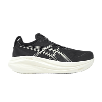 Фото № 1 с приближением к товару «‎ASICS Gel Nimbus 27 Extra Wide Black Lake Grey»