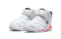 Фото № 3 с приближением к товару «‎(TD) Air Jordan 6 Retro Little Flex Basketball Shoes White»
