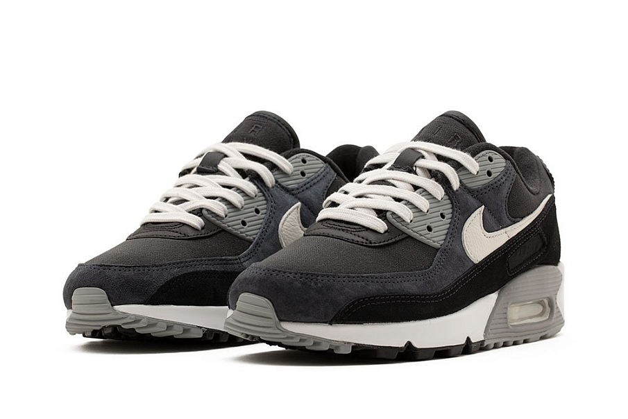 Фото № 2 с приближением к товару «‎Nike Air Max 90 Premium GrayBlack»