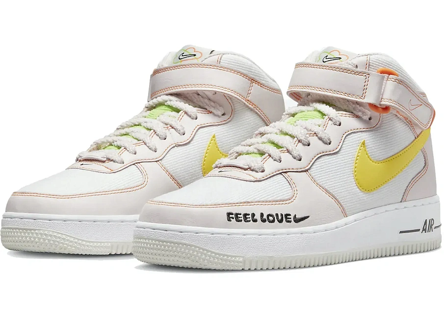 Фото № 1 с приближением к товару «‎Nike Air Force 1 Mid '07 Feel Love »
