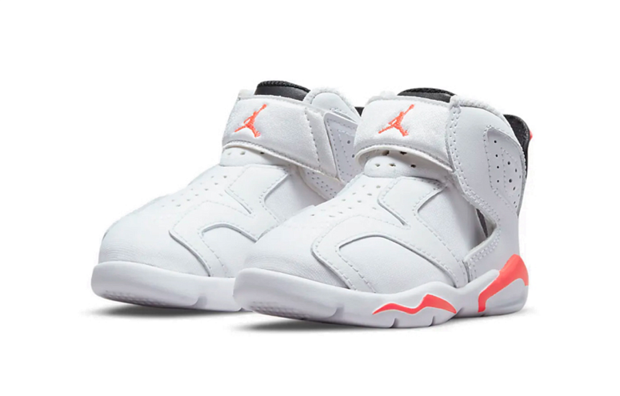 Фото № 3 с приближением к товару «‎(TD) Air Jordan 6 Retro Little Flex Basketball Shoes White»