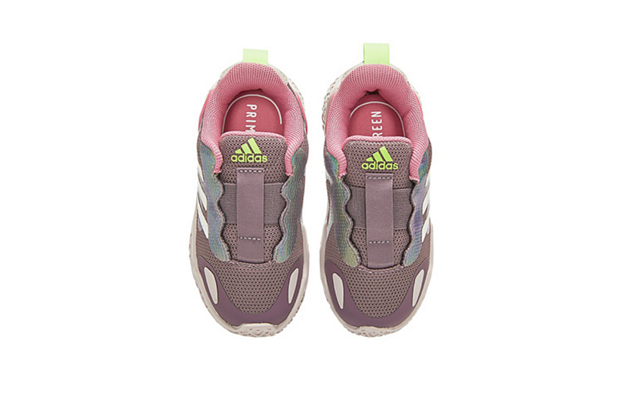Фото № 4 с приближением к товару «‎(TD) adidas 4uture Rnr Ac I Running Shoes PurplePinkWhite»