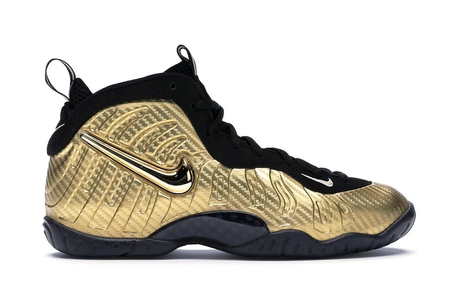 Фото № 1 с приближением к товару «‎Nike Air Foamposite Pro Metallic Gold »