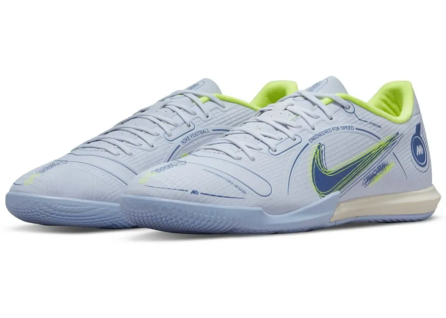 Фото № 1 с приближением к товару «‎Nike Vapor 14 Academy IC Football Grey Light Marine»
