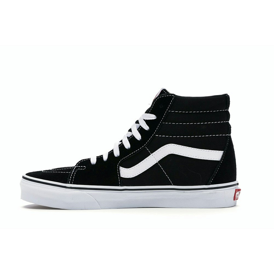 Фото № 3 с приближением к товару «‎Vans Sk8-Hi Black White»
