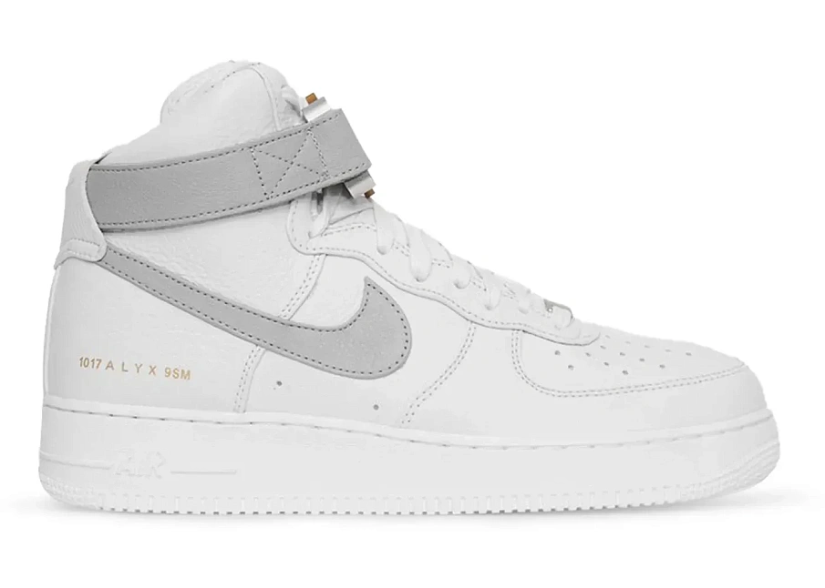 Фото № 1 с приближением к товару «‎Nike Air Force 1 High 1017 ALYX 9SM White Grey»