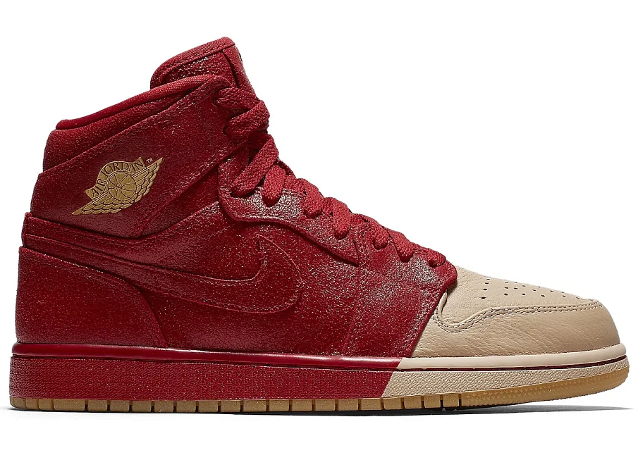 Фото № 1 с приближением к товару «‎Jordan 1 Retro High Dip-Toe Red »