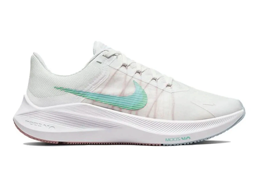 Фото № 1 с приближением к товару «‎Nike Zoom Winflo 8 White Teal »