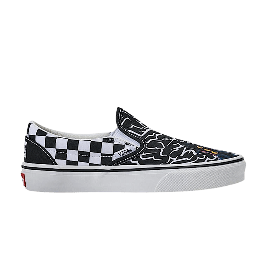 Фото № 1 с приближением к товару «‎K-Pop Demon Hunters x Vans Slip-on Big Kid Black»