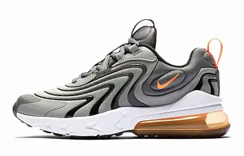 Nike Air Max 270 React ENG (GS) Running Shoes Silver - 1