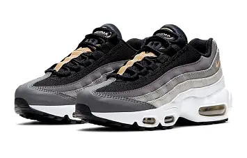 Nike Air Max 95 Recraft (GS) BlackGreyGold - 4