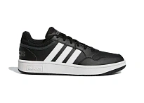 Фото № 1 с приближением к товару «‎adidas Hoops 3.0 Low Black White Stripes»