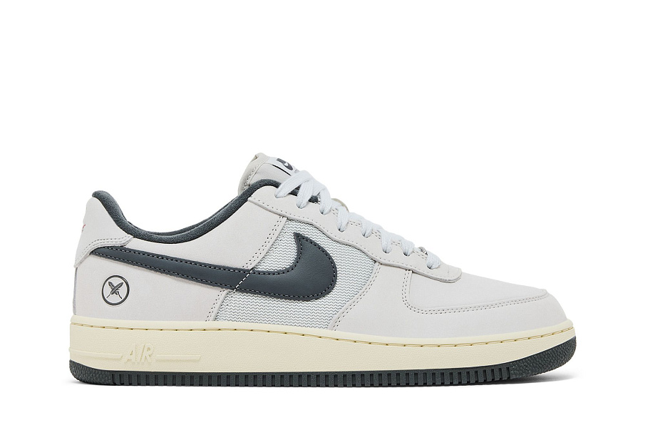 Фото № 2 с приближением к товару «‎Yuto Horigome x Nike SB Air Force 1 Low White Iron Grey»