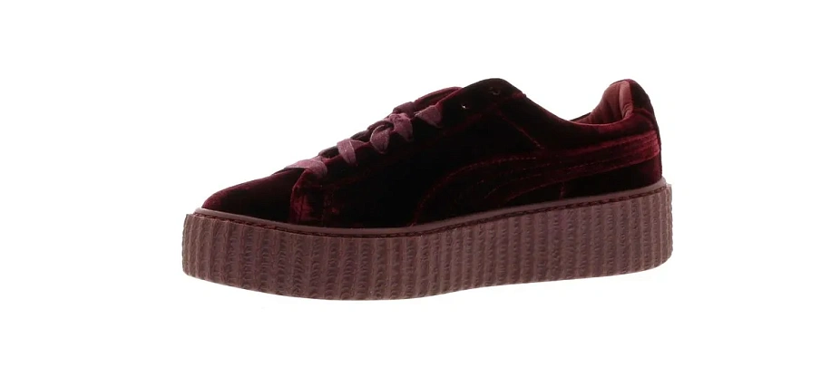 Фото № 4 с приближением к товару «‎Puma Creeper Velvet Rihanna Fenty Royal Purple »