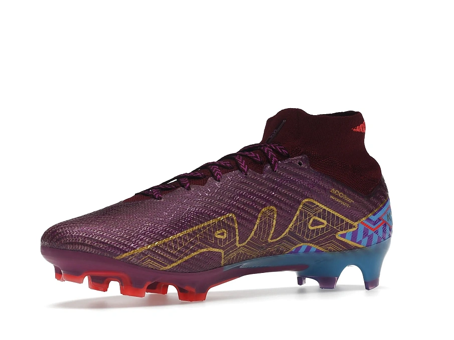 Фото № 3 с приближением к товару «‎Nike Zoom Superfly 9 Elite KM FG Mbappé Dark Beetroot»