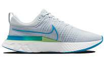Фото № 2 с приближением к товару «‎Nike React Infinity Run FK 2 Low-Top Running Shoes GreyBlue»