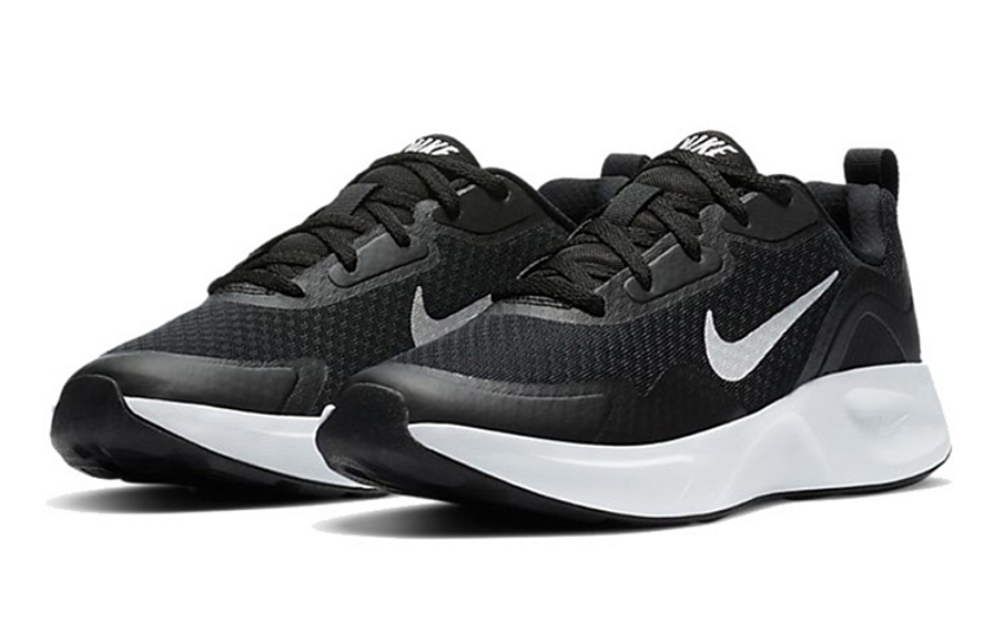 Фото № 3 с приближением к товару «‎Nike Wearallday (Gs) Running Shoes Black White»