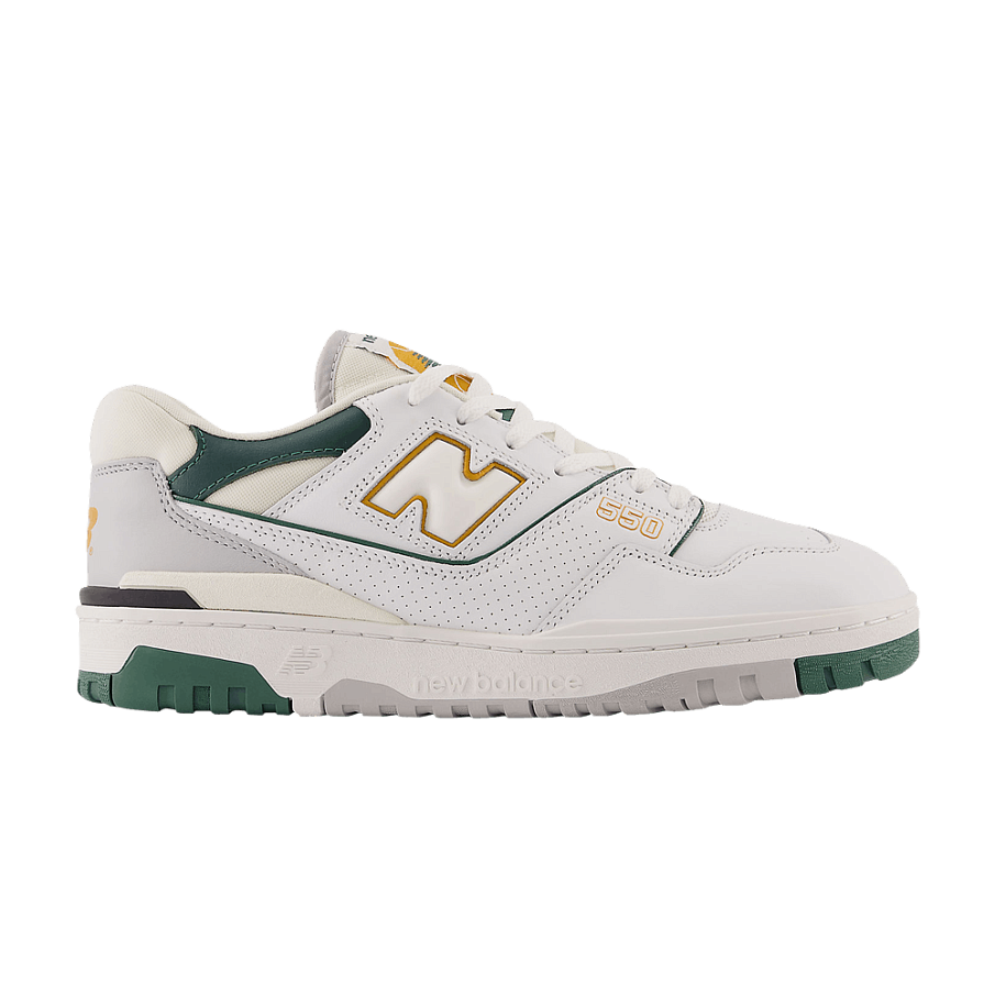 Фото № 1 с приближением к товару «‎New Balance 550 2E Wide Nightwatch Green»