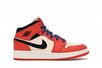 Фото № 1 с приближением к товару «‎Jordan 1 Mid Team Orange Black »