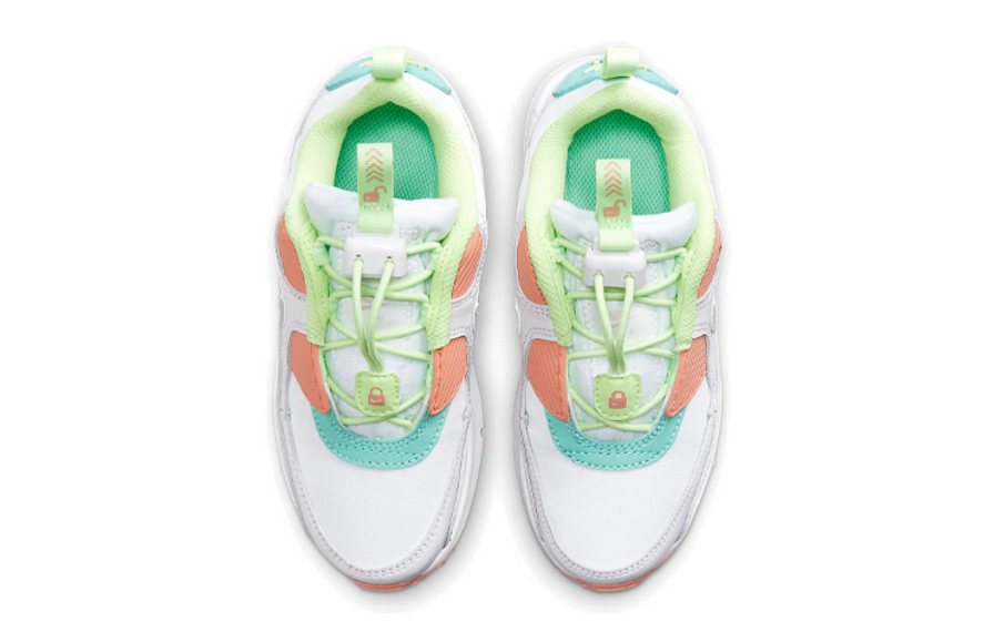 Фото № 4 с приближением к товару «‎Nike Air Max 90 Toggle PS 'White Crimson Bliss'»