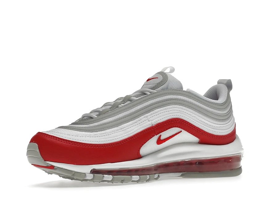 Фото № 4 с приближением к товару «‎Nike Air Max 97 White University Red»