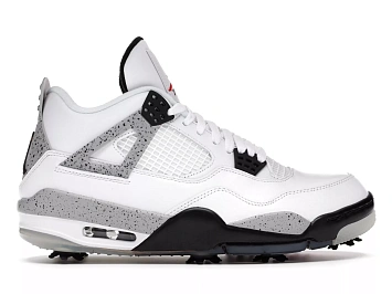 Jordan 4 Retro Golf White Cement - 1