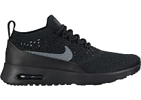 Фото № 1 с приближением к товару «‎Nike Air Max Thea Ultra Flyknit Black Dark Grey »
