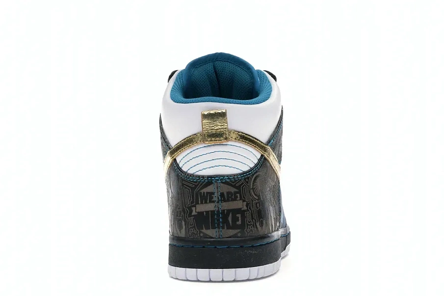 Фото № 4 с приближением к товару «‎Nike Dunk High Dubai»