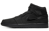 Фото № 1 с приближением к товару «‎Air Jordan 1 Mid 'Triple Black'»