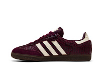 Фото № 4 с приближением к товару «‎adidas Women's Samba OG Maroon Cream White Gold»