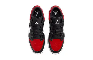 Nike GS Air Jordan 1 Low (GS) Basketball Shoes Bred Toe - 5