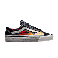 Фото № 1 с приближением к товару «‎Vans Old Skool LX Archive Flame Black»