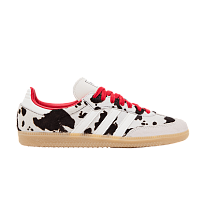 Фото № 1 с приближением к товару «‎adidas Women's Samba OG Cow Print Aurora Coffee»