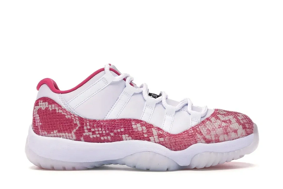Фото № 1 с приближением к товару «‎Jordan 11 Retro Low Pink Snakeskin (2019) »