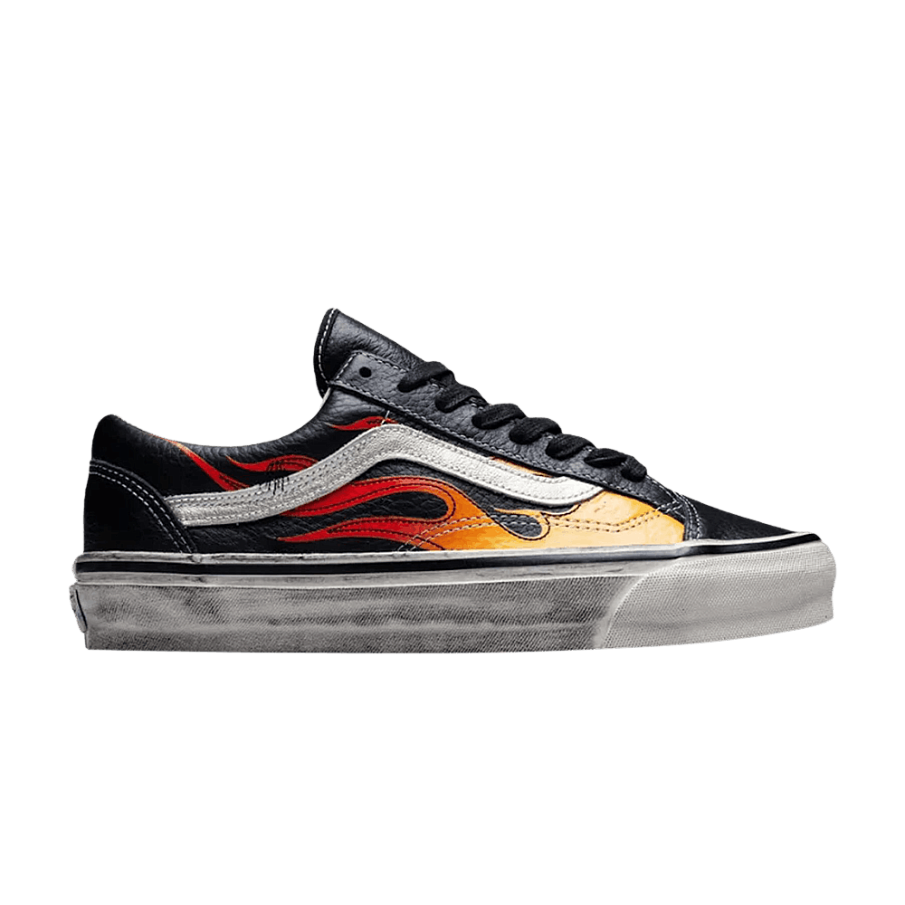 Фото № 1 с приближением к товару «‎Vans Old Skool LX Archive Flame Black»