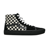 Фото № 1 с приближением к товару «‎Vans Sk8-Hi ComfyCush Mixed Media - Black Checker»