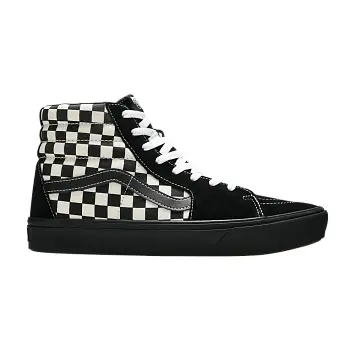 Vans Sk8-Hi ComfyCush Mixed Media - Black Checker - 1