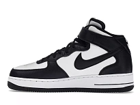 Фото № 2 с приближением к товару «‎Nike Air Force 1 Mid Stussy Light Bone Black»