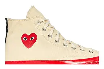 Comme des Garçons Play x Converse Chuck 70 High Pristine Red - 3