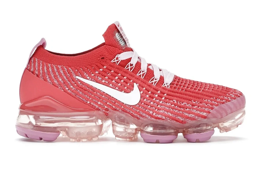 Фото № 1 с приближением к товару «‎Nike Air VaporMax Flyknit 3 Track Red Magic Flamingo »
