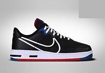 Фото № 2 с приближением к товару «‎Nike Air Force 1 React Low Skate Shoes BlackRedBlue»