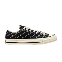 Фото № 1 с приближением к товару «‎Converse Chuck 70 Low Scripted Signature Print - Black Egret»